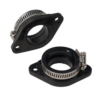 Manifold Boot / 28mm 30mm 2x / ATV Adapter Black Carb Flange for ATV Intake