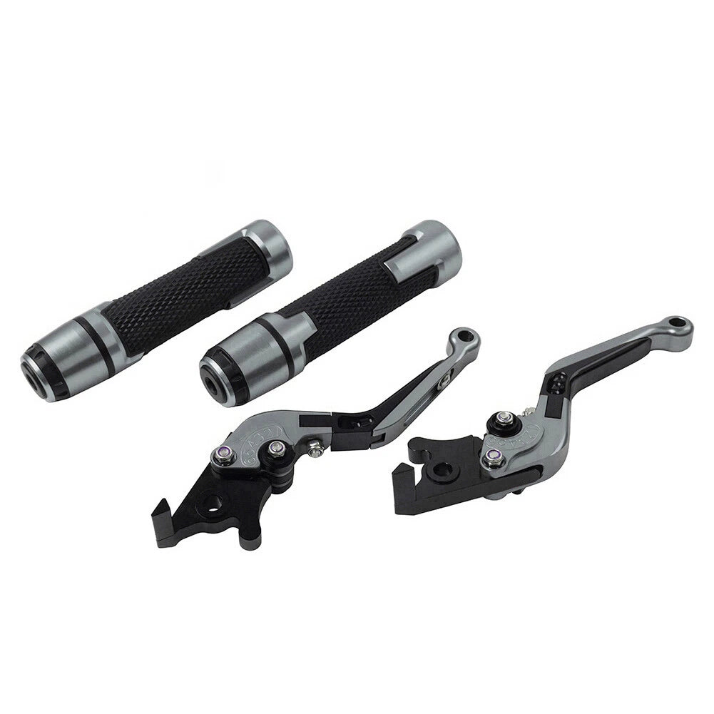 Extendable Brake Clutch Levers & Handlebar Grips for Suzuki GSXR750