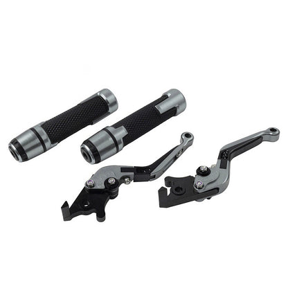 Extendable Brake Clutch Levers & Handlebar Grips for Suzuki GSXR750