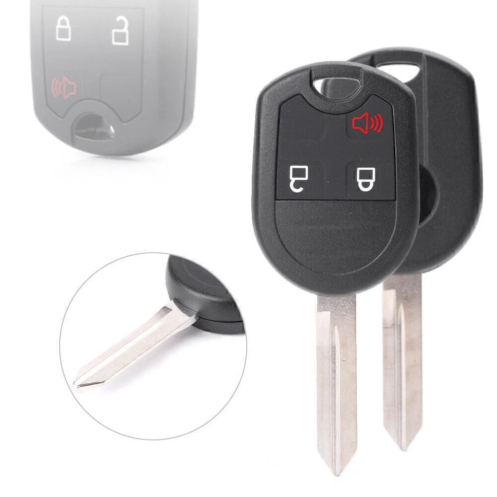3-Button Remote Smart Key Fob Shell Cover for Ford F-150, F-250, F-350