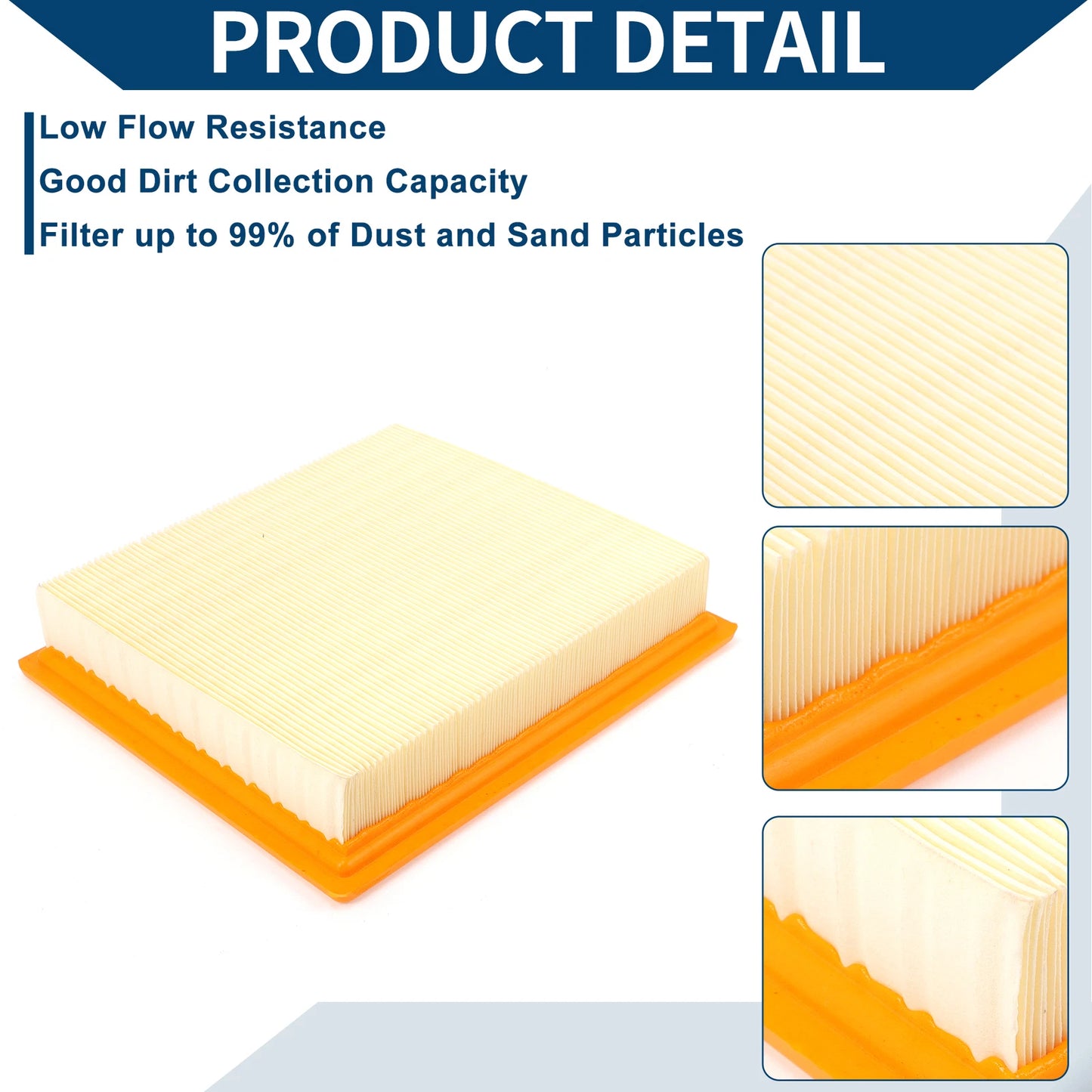 Dodge Journey Engine Air Filter 2 x 2.4L 3.5L for 2009-2020