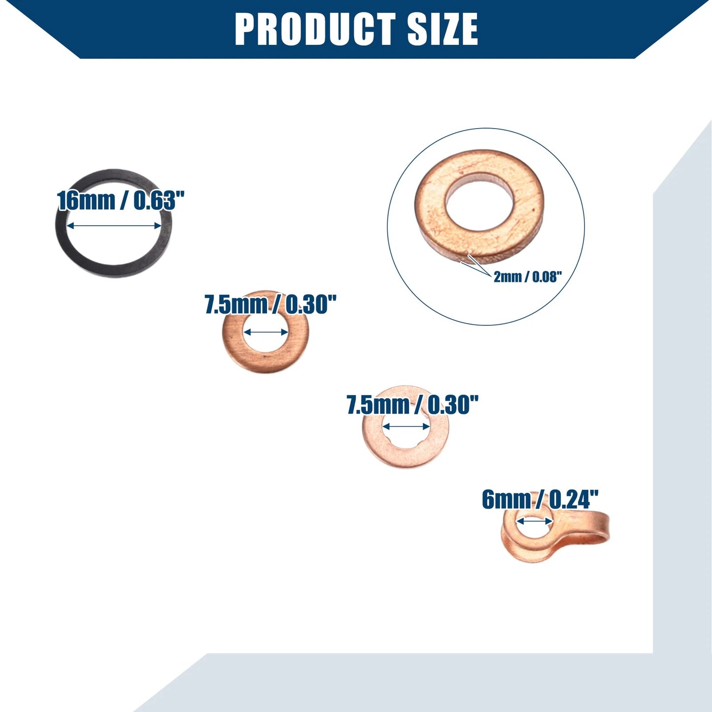 1 Set Fuel Injector Seal Kit for Dodge 12v 4BT 5.9L (1991 - 1998)