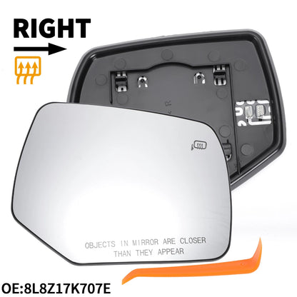 Heated Right Side Mirror Glass for Ford Escape (2008-2012)