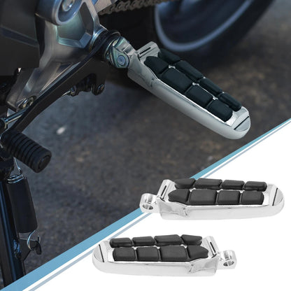 Pair 10mm Aluminum Aolly Rearsets Footrests Footpegs Black for Aolly Motorcycle