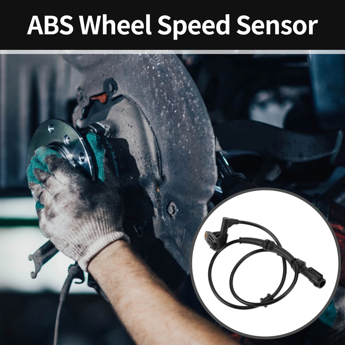 ABS Wheel Speed Sensor Rear Right for Ford Explorer (2006-2010)