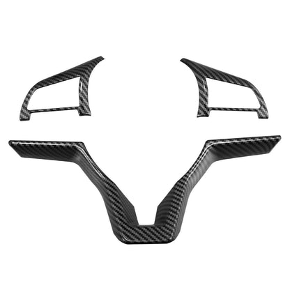 3pcs Steering Wheel Cover for Nissan Altima (2019-2020) Carbon Fiber