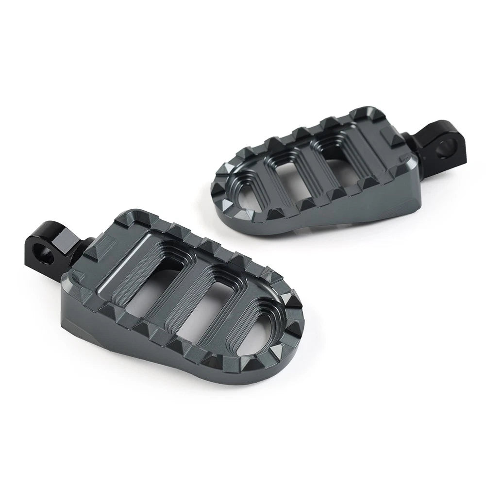 Front Footrests Pegs for Harley Softail Dyna Road King Electra Glide