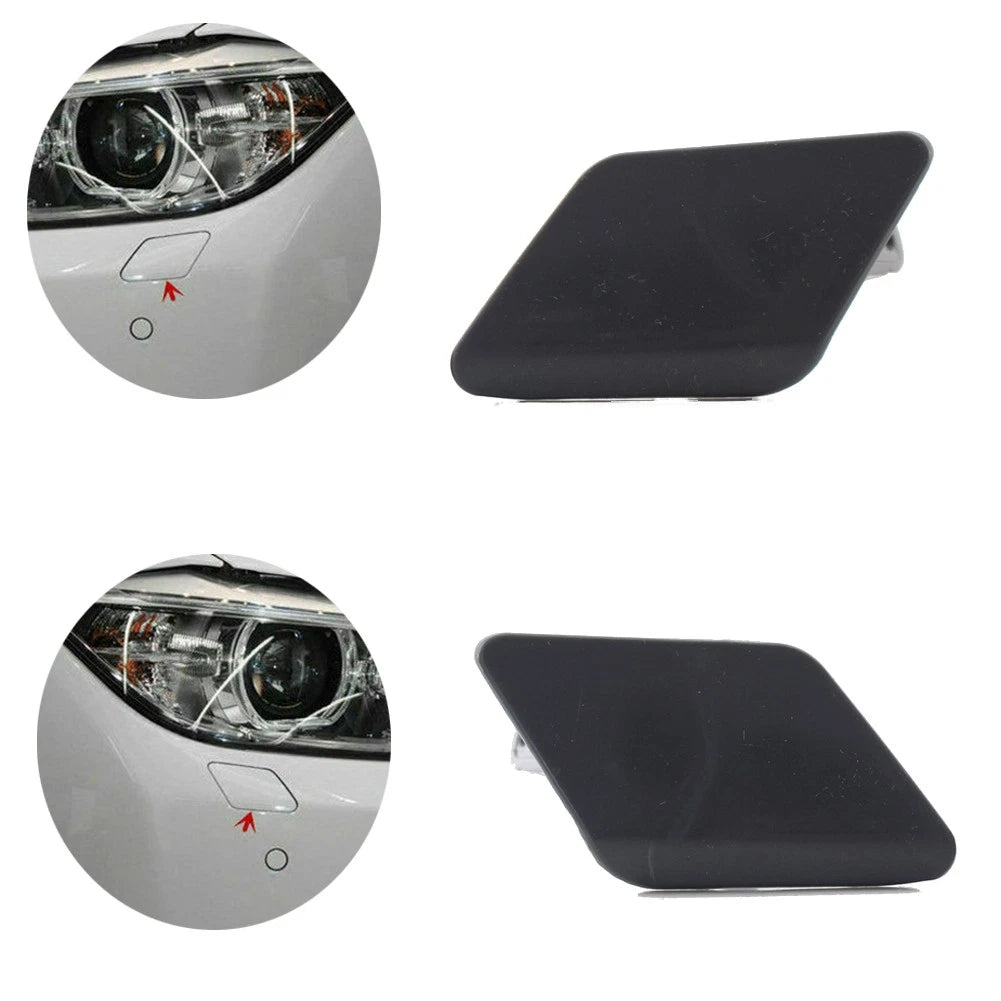Headlight Washer Nozzle Cover for BMW F30 F31 3 Series 2012-2015 (2 x)