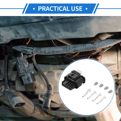 4 Pin Mass Air Flow Sensor Connector Female Wire Terminal for BMW