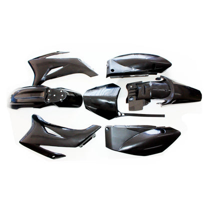 BLK TTR110 Plastics Guard Fairing Fender Seat Tank for PIT PRO Dirt Bike