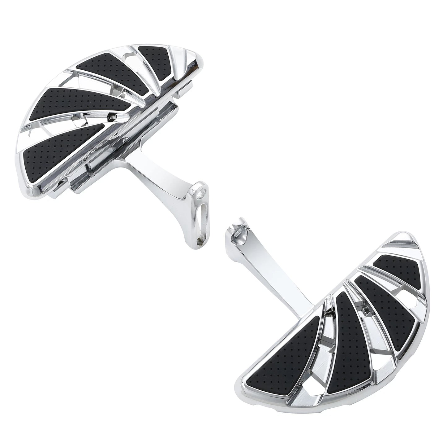 Chrome Rear Passenger Footboards for Harley Road King Street Glide (1993 - 2025)