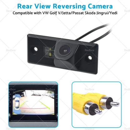 Rear View Reversing Camera for VW Volkswagen Tiguan Golf Passat Skoda