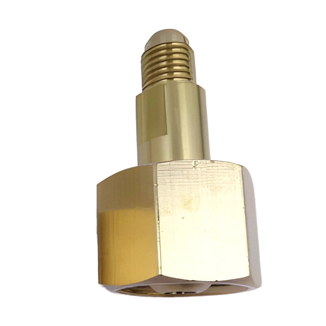 Brass 1/4 SAE G5/8 Bottle Adapter for Car