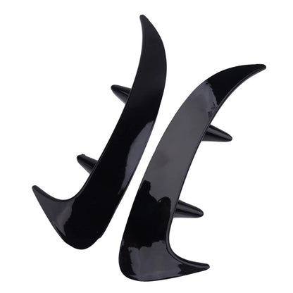 Rear Bumper Flaps Spoiler Fins for Mercedes-Benz W177 A200 (2018-2023)