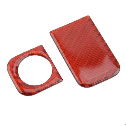 Glove Box Handle Trim Cover for Honda CR-V 2007-2011 Carbon Fiber