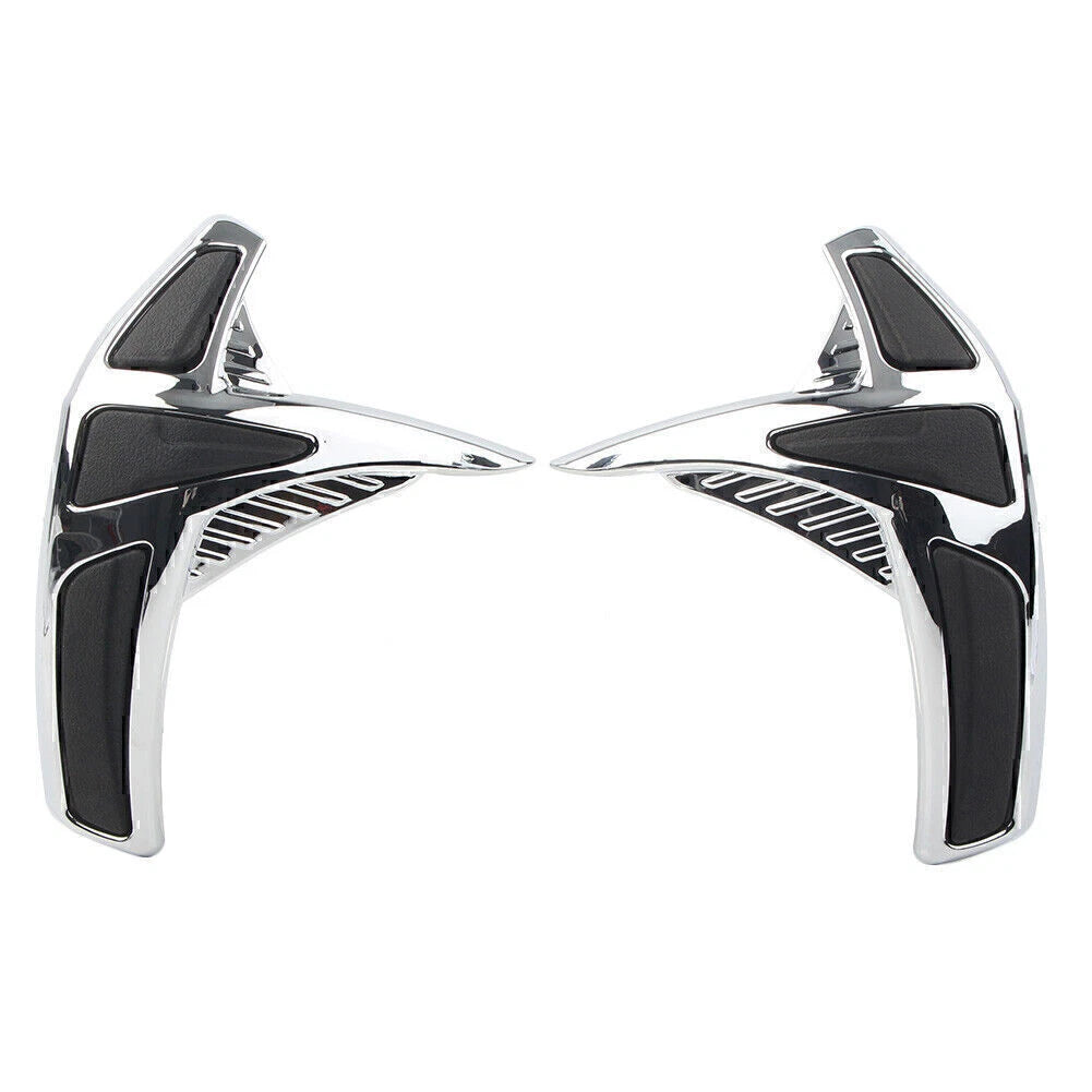 Chrome Fairing Saddlebag Scuff Protectors for Honda Goldwing GL1800 (2001-2011)