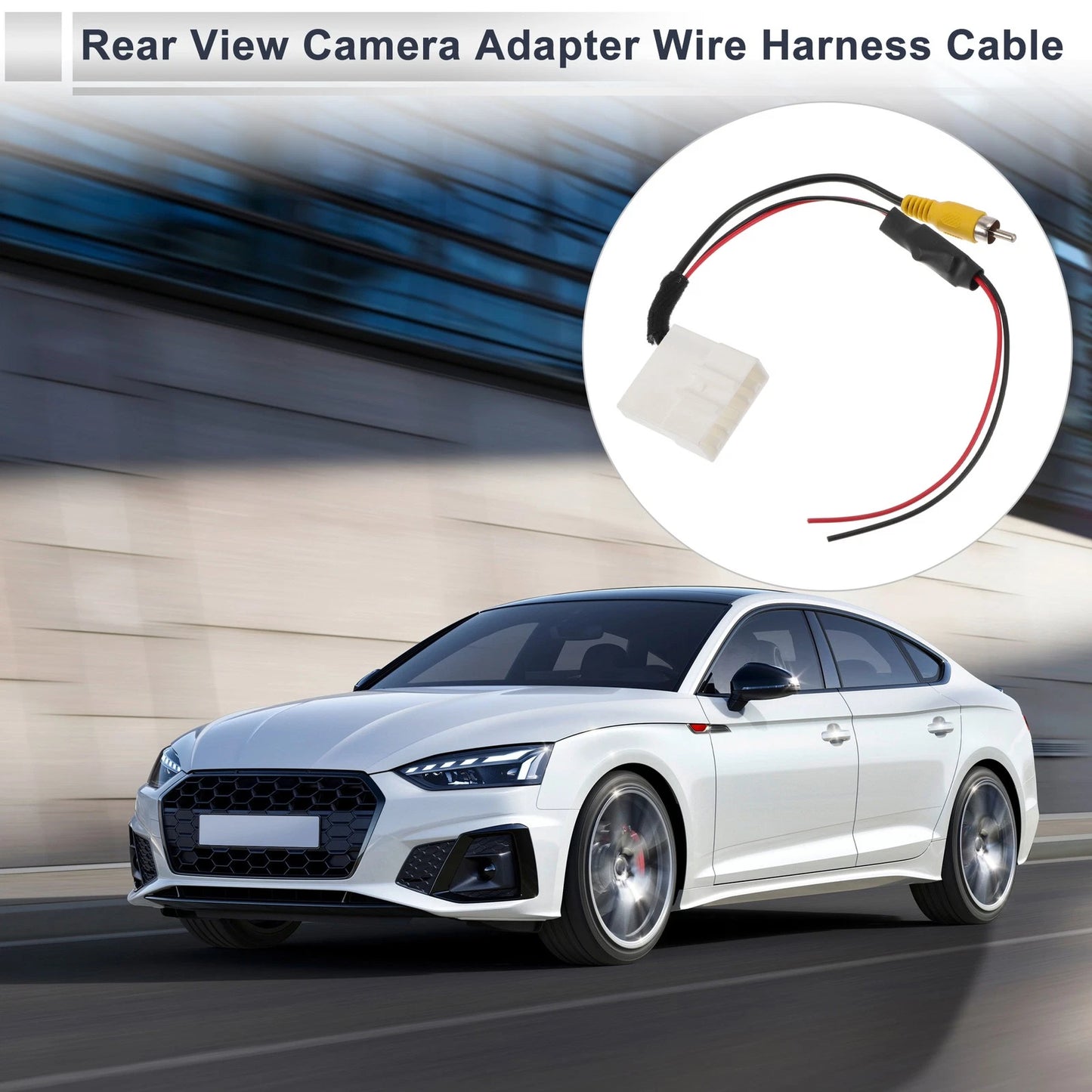 Rear View Camera Adapter Wire Harness Cable for Toyota Tundra (2014-2014)