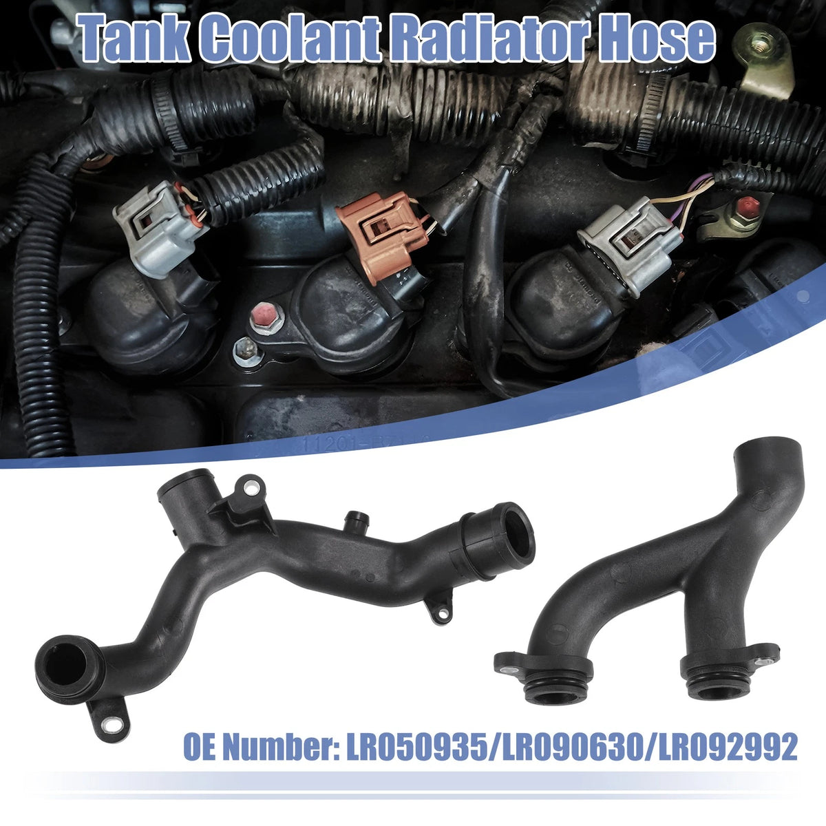 Heater Hose Radiator Tank Pipe for Land Rover Range Rover (2010-2015)