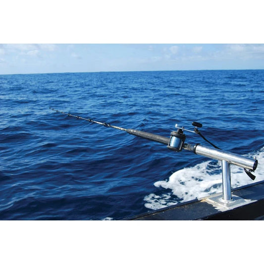 Stainless Steel Outrigger Trolling Rod Holder - 2 Pieces for Fishing