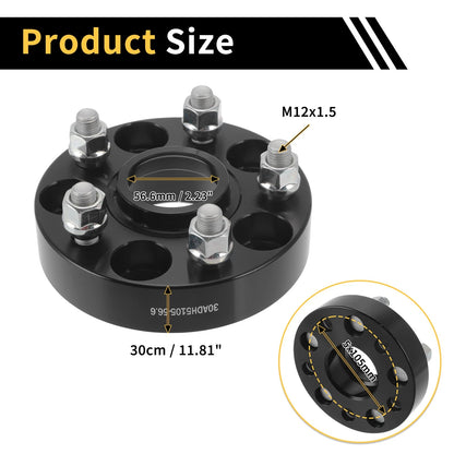 2 x 5x105mm Wheel Spacers 56.6mm for Chevrolet Trax (2013-2020)