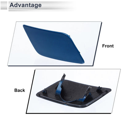 Bumper Headlight Washer Nozzle Cover Cap for BMW 335i GT (2012-2015)