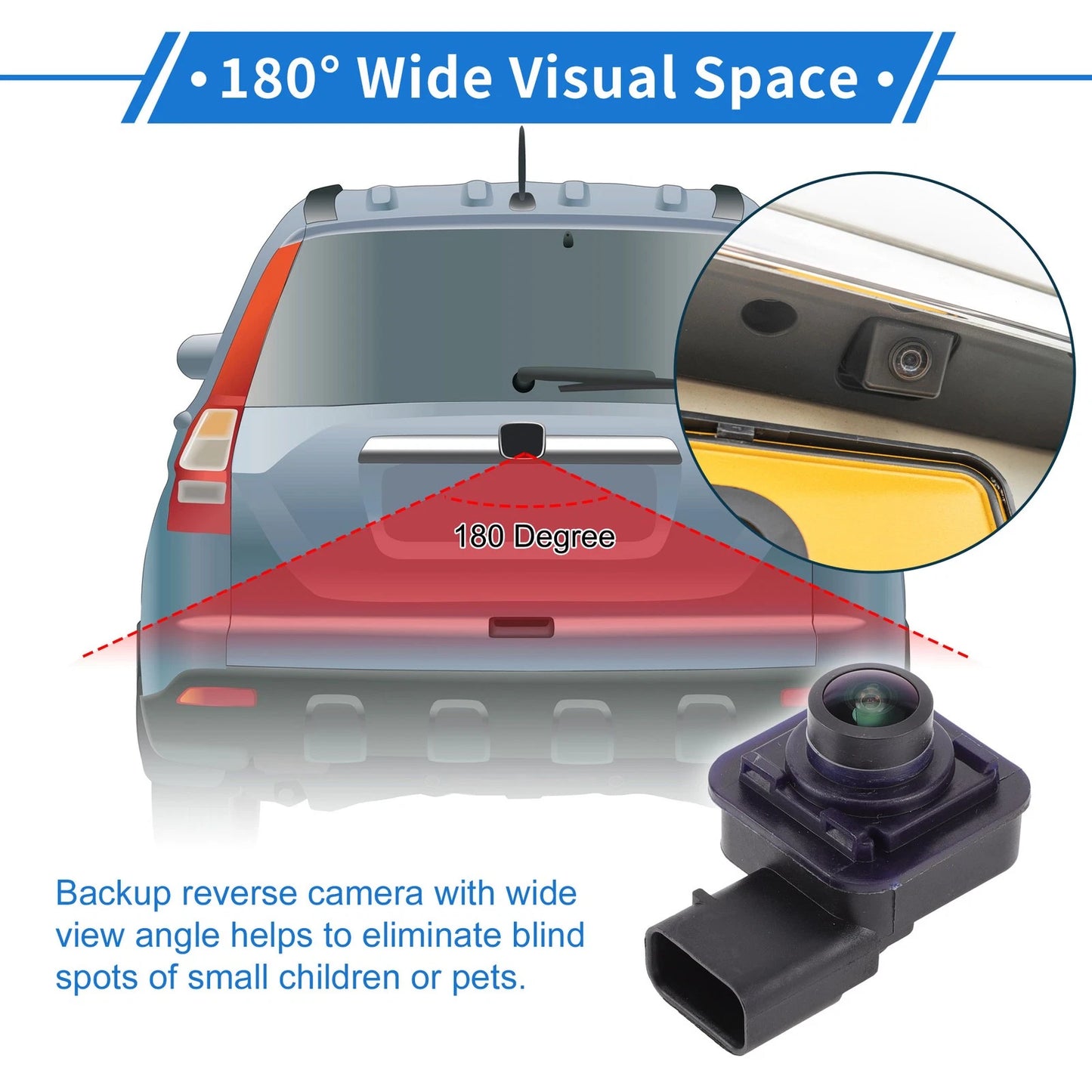Rear View Camera for Ford Edge (2015-2016)