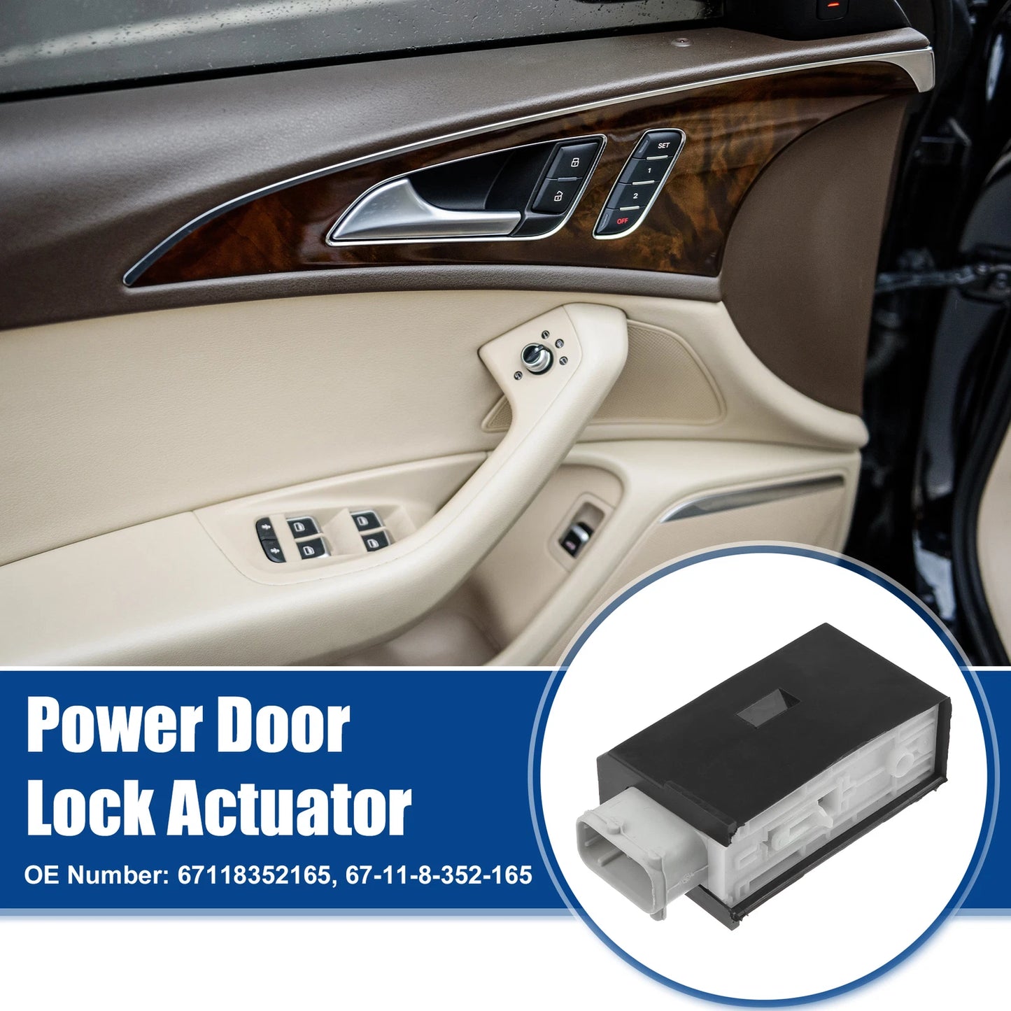 Front Left Door Lock Latch Actuator for BMW 525i (2001-2007)