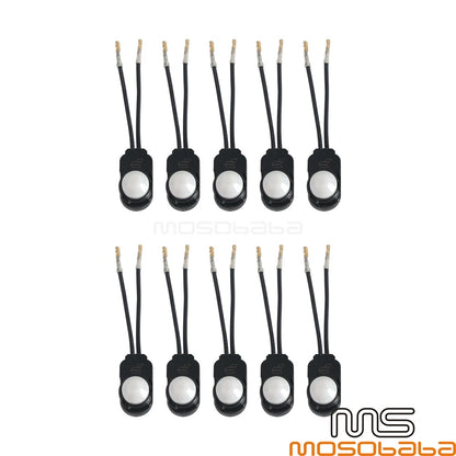 10Pcs Handlebar Brake Light Switch Mounts for Harley Sportster XL (2014-2023)
