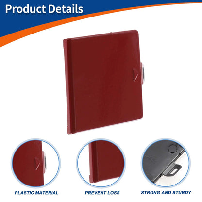 Rear Tow Hook Cover for BMW 5 Series F10 (2011-2017) - Melbourne Red