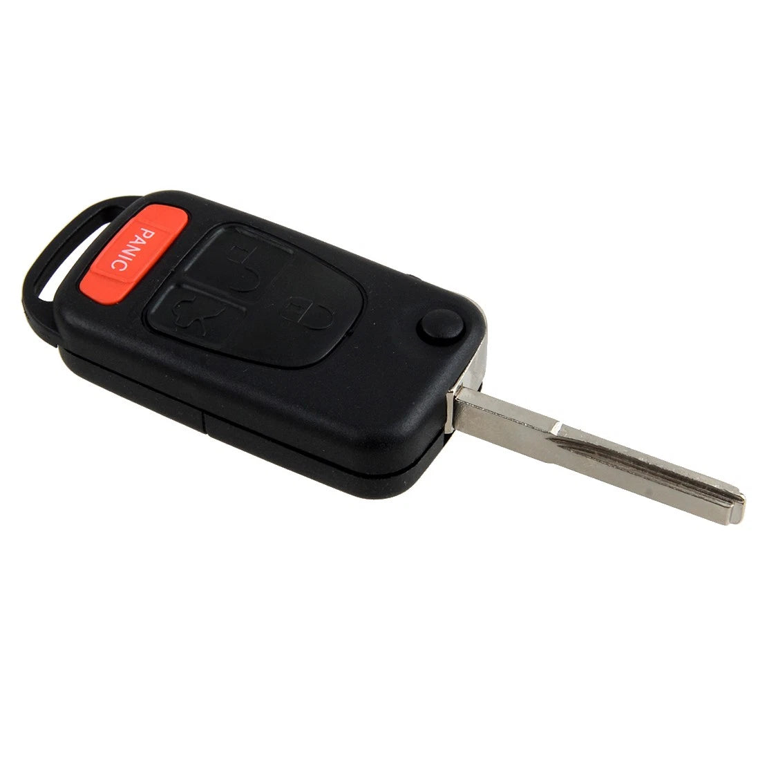 4 Button Flip Remote Key Fob Housing Shell for Mercedes-Benz ML320 C230 (1998-2005)