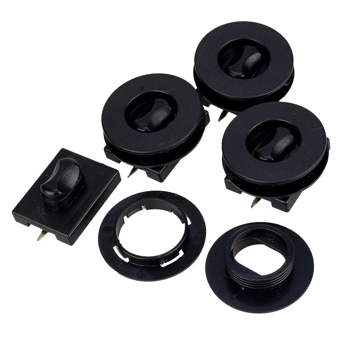 8x Universal Car Floor Mat Clips Retainers Grips Holders for All Models