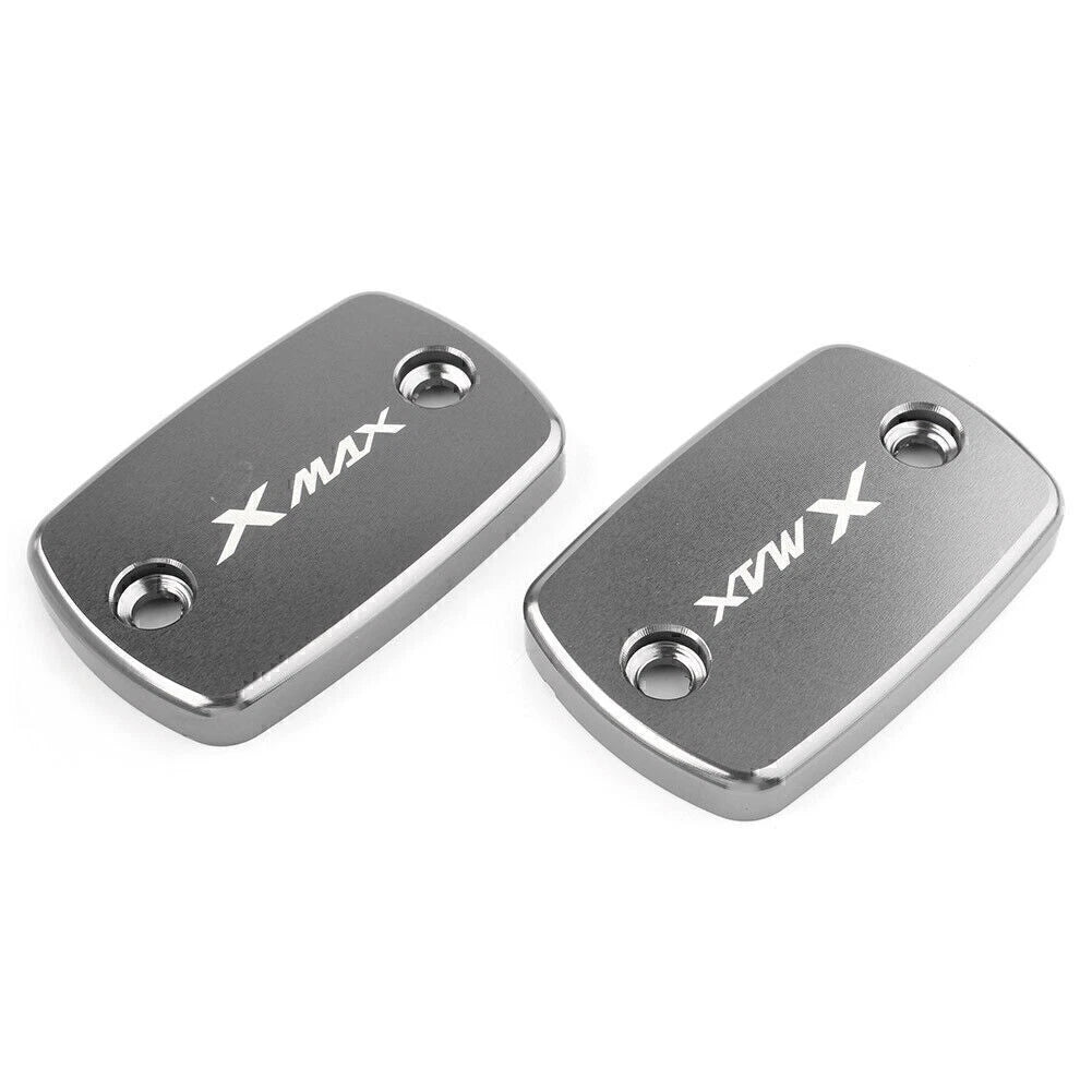 Aluminum Front Fluid Reservoir Cover Caps for Yamaha X-MAX 300 (2017-2023)