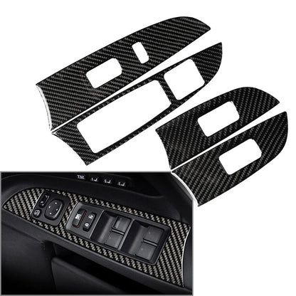 Carbon Fiber Window Lift Panel Switch Cover Trim for Lexus IS250 IS350 (2006-2013)