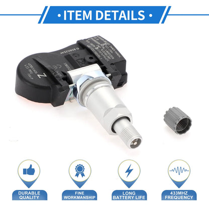 Tire Pressure Sensor 433MHz for Nissan Altima (2013-2018) 1 x Pcs