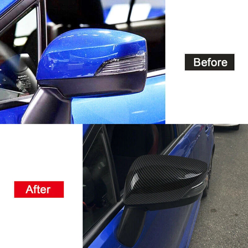 Rearview Mirror w/ Turn Light Cover Cap 2 x for Subaru Forester SJ (2014-2018)