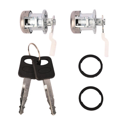 Door Lock Cylinder & Keys for Ford F-350 F-150 F-250 Super Duty
