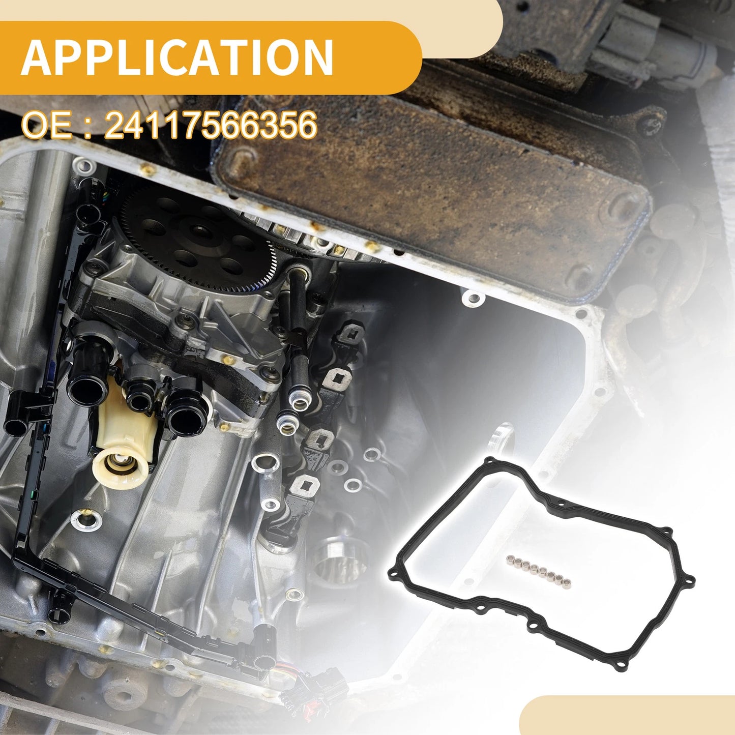 Transmission Filter & Oil Pan Gasket for Mini Cooper (2002-2015)