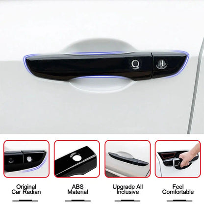 8Pcs Gloss Black Door Handle Covers for Honda Civic (2016-2021)