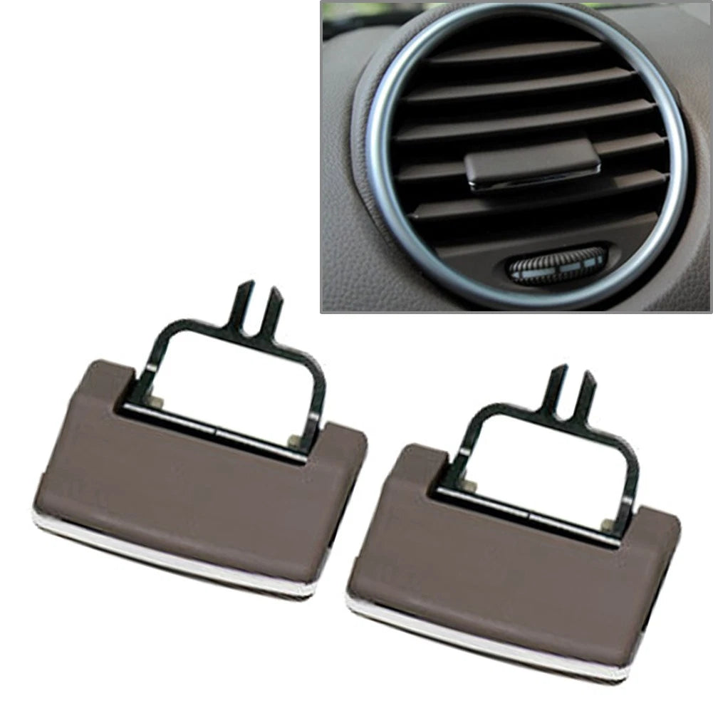 Air Vent Outlet Tab Repair Kit for Mercedes Benz W164 X164 ML GL Beige 2x