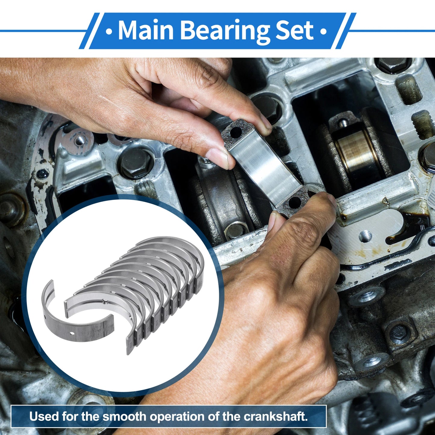 Main Bearing Set for Nissan Cube (2003-2008)