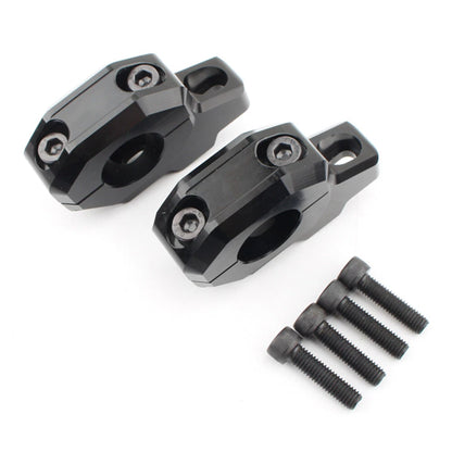 Black Handlebar Riser Clamp for Kawasaki Z900C Z900RS (2017-2024)
