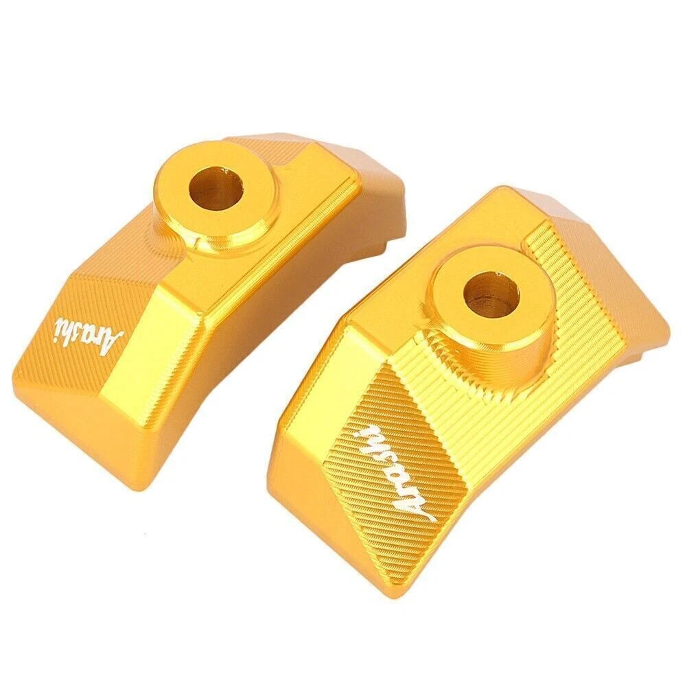 Rear Fit Spindle Chain Adjuster Block for Kawasaki Z800 (2012-2015) Gold