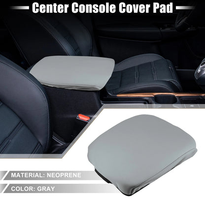 Car Center Console Armrest Cover for Toyota Land Cruiser (2008-2021) Gray