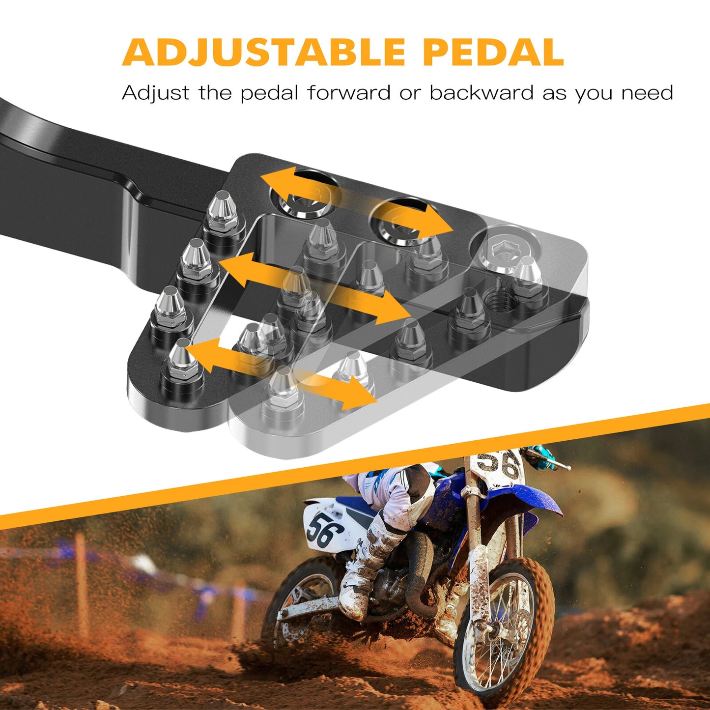 CNC Rear Brake Pedal Lever Arm for Yamaha YZ85 (2002-2023)
