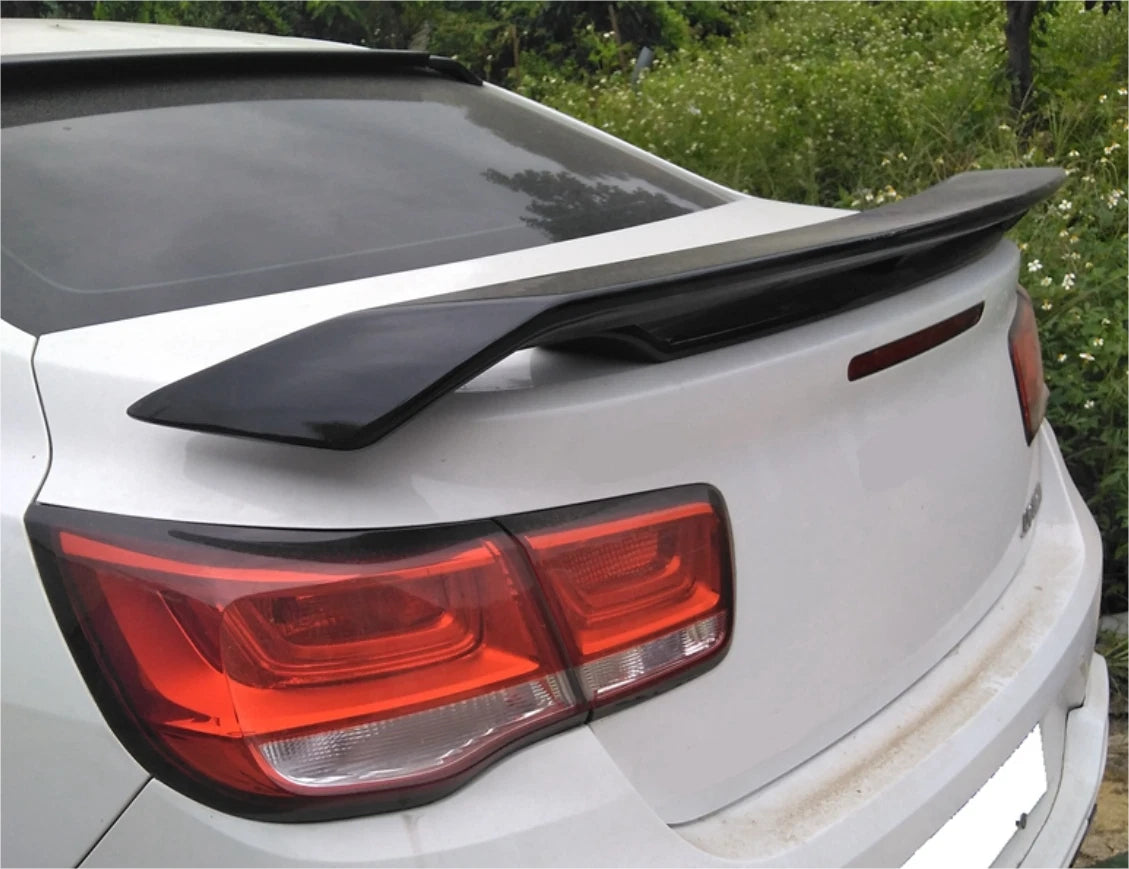 Gloss Black Double Layer Spoiler Wing for Chevy Malibu Sedan (2011-2023)