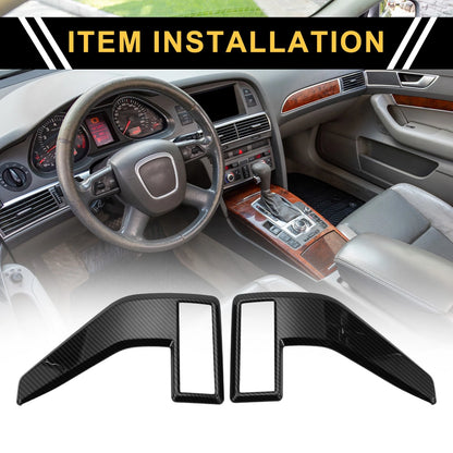 Fender Vent Cover Trim for Ford F-150 2021-2024 Carbon Fiber Pattern 1 Set