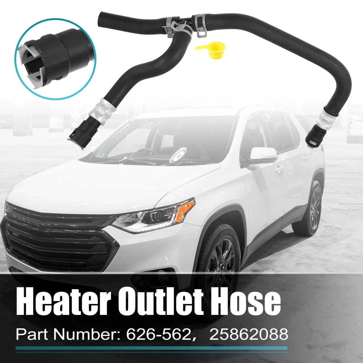 Heater Outlet Hose for Chevrolet Traverse / GMC Acadia Enclave (2007-2017)