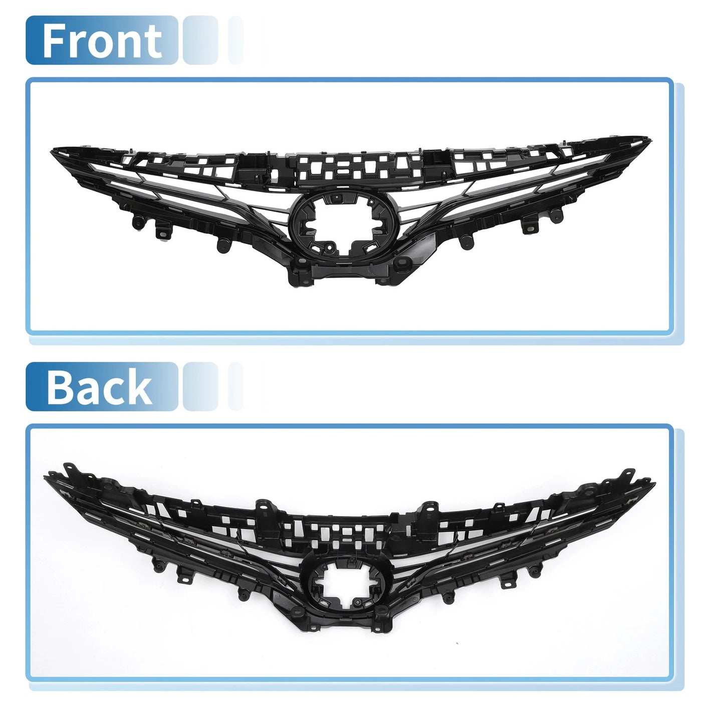 Front Bonnet Bumper Grille for Toyota Camry LE (2018-2023)