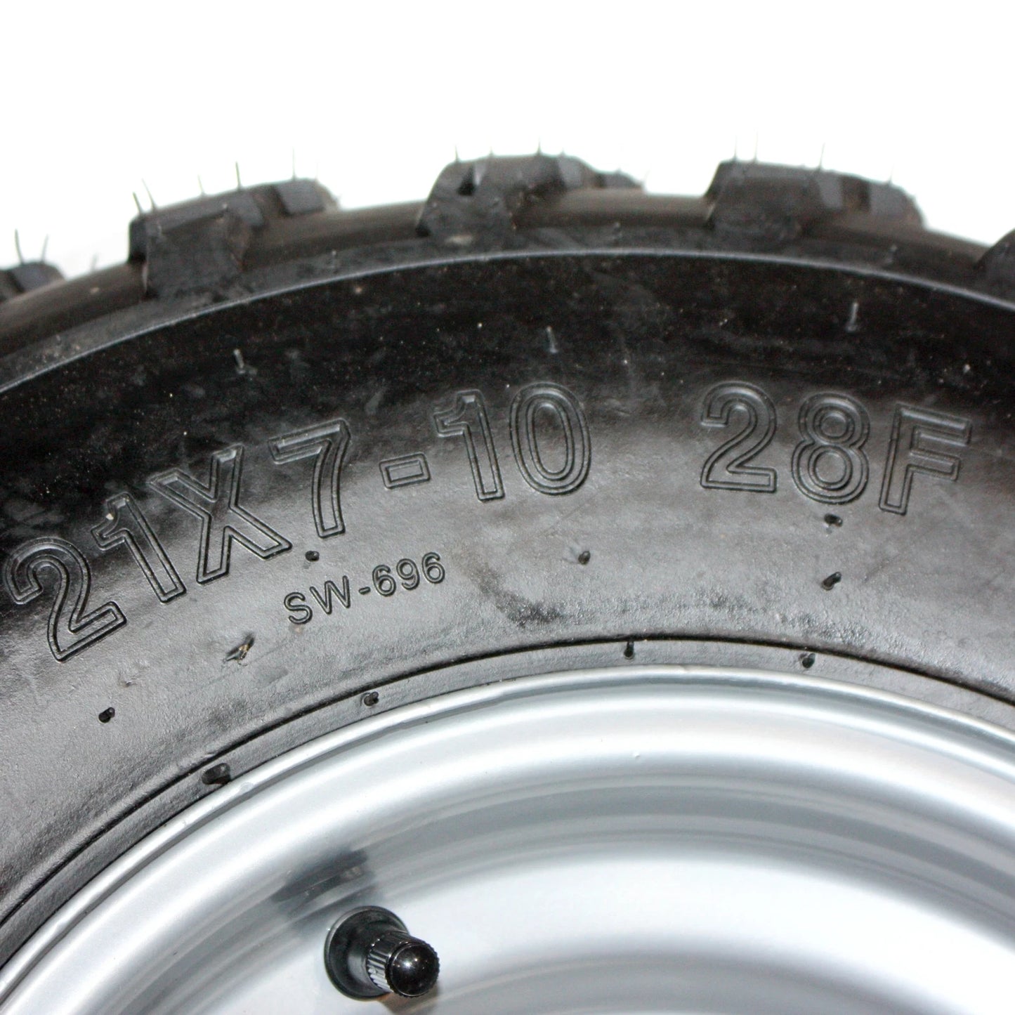 10" Front Wheel Rim Tire for 200cc 250cc Quad Dirt Bike ATV Buggy