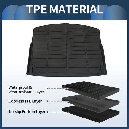Trunk Mat TPE Cargo Liner for Chevrolet Trailblazer AWD (2021-2025)